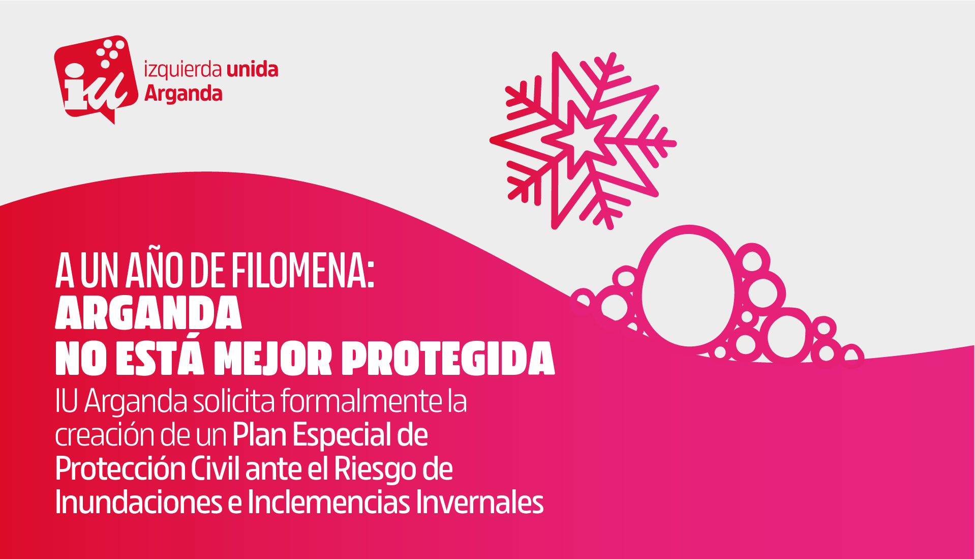 A un año de Filomena: Arganda no está mejor protegida