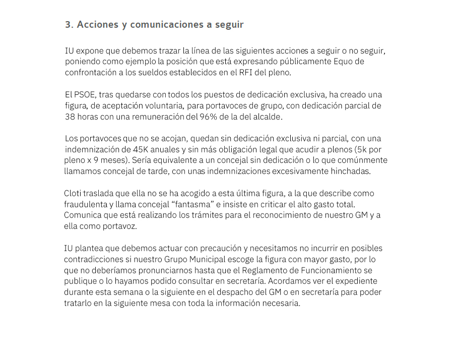 ClotiLeaks II - Acta 3 - Acciones a seguir