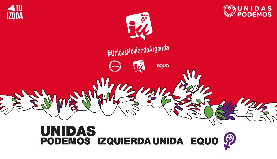 Anuncio Confluencia Unidas Podemos Izquierda Unida Equo
