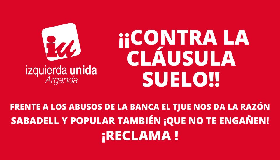 IUArganda contra la Cláusula Suelo