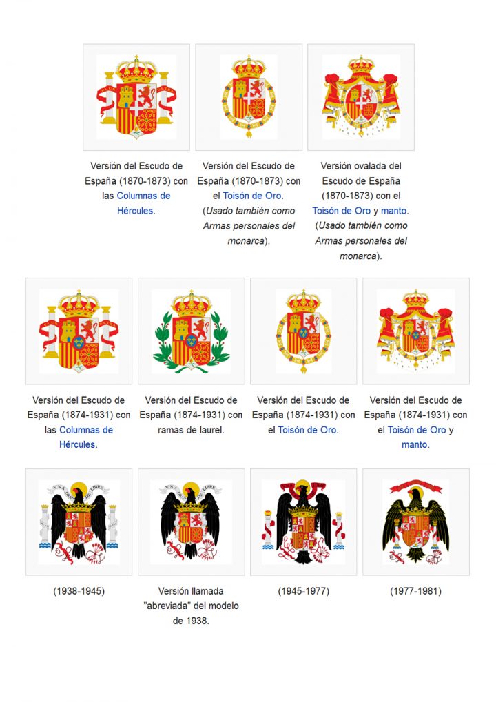 Escudos de España