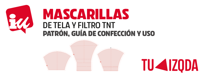 Mascarillas de tela y TNT