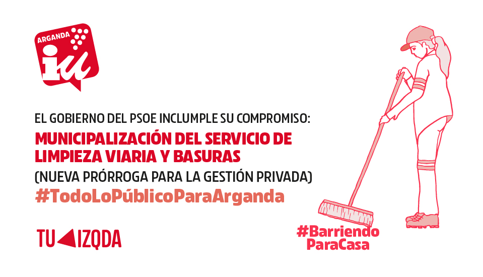 El gobierno del PSOE concede una nueva prórroga de la gestión privada del servicio de limpieza viaria y basuras