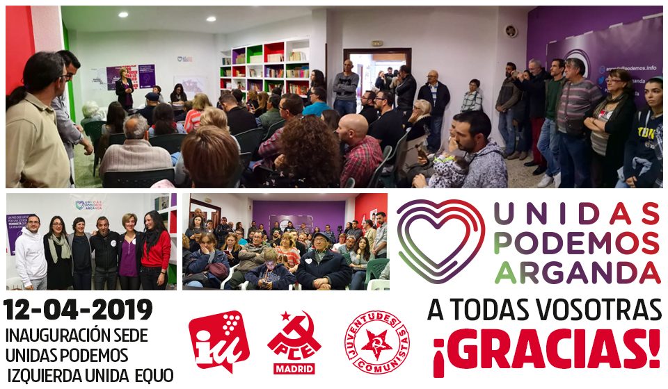 Inauguración sede Unidas Arganda